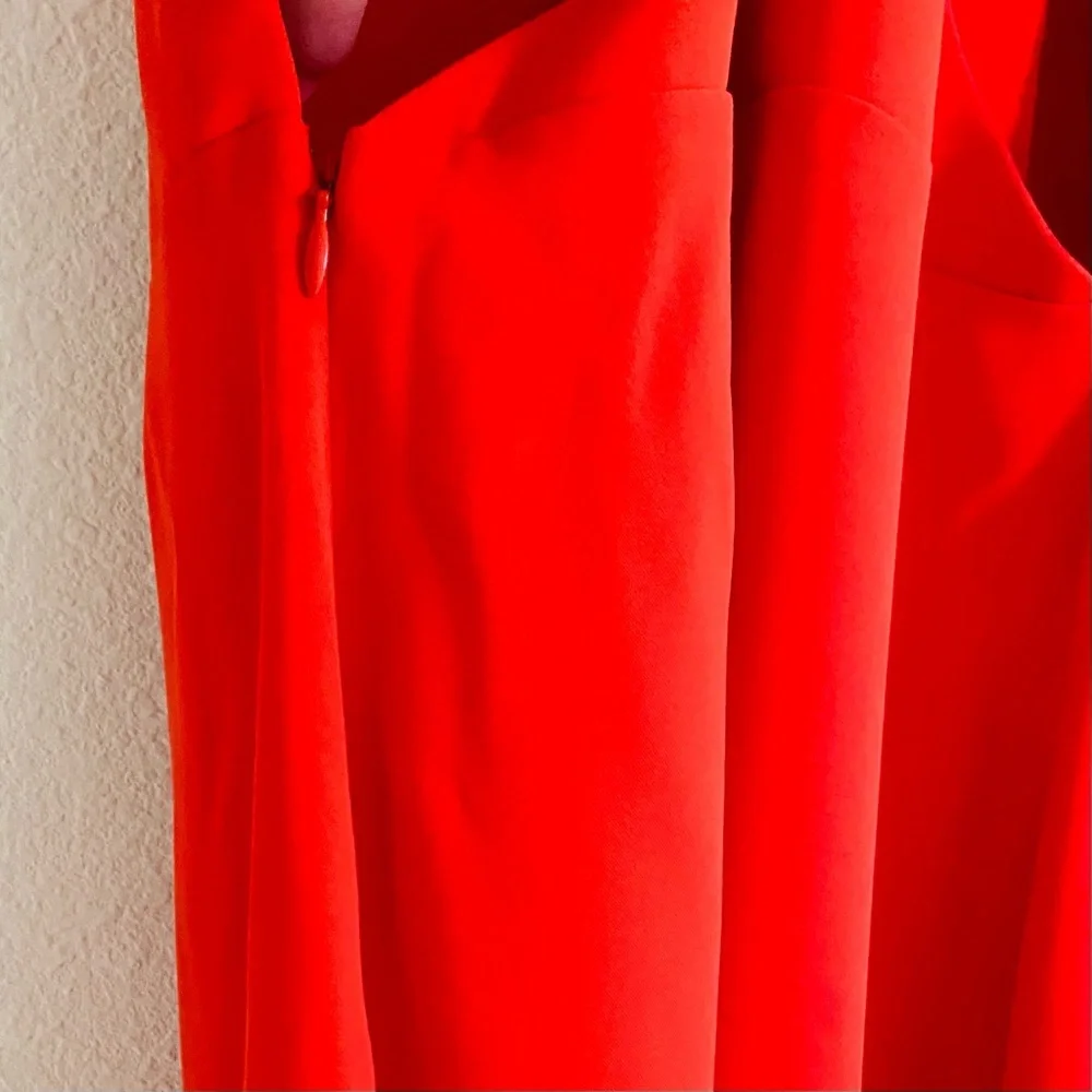 Jill Stuart Vibrant Orange Maxi Dress